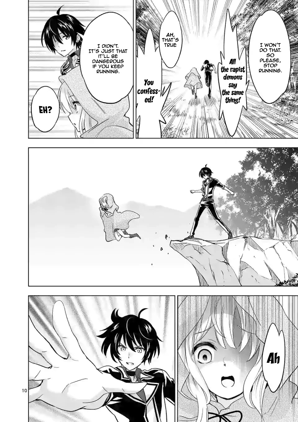 Shijou Saikyou Orc-san no Tanoshii Tanetsuke Harem Zukuri Chapter 26 page 11 - Chapter 26: Orc-san And The Sword Priestess