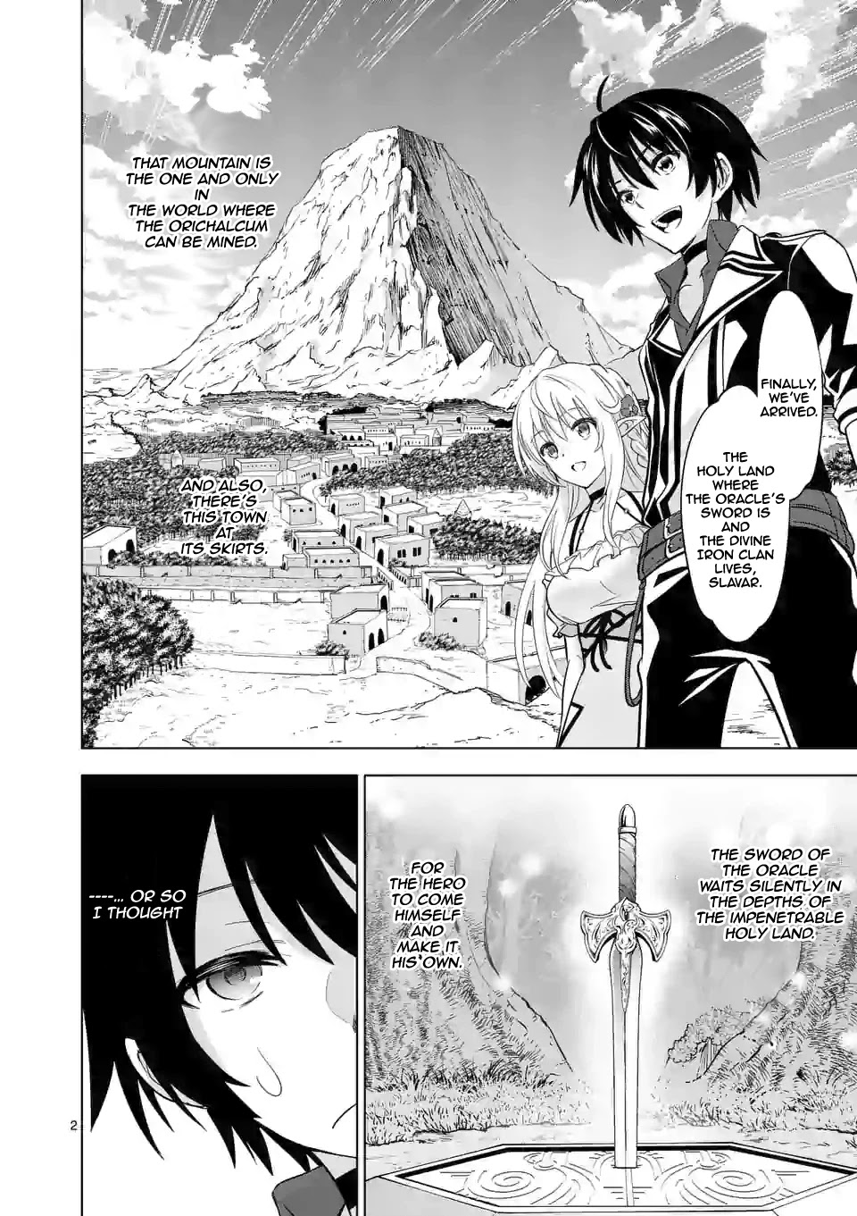 Shijou Saikyou Orc-san no Tanoshii Tanetsuke Harem Zukuri Chapter 26 page 3 - Chapter 26: Orc-san And The Sword Priestess
