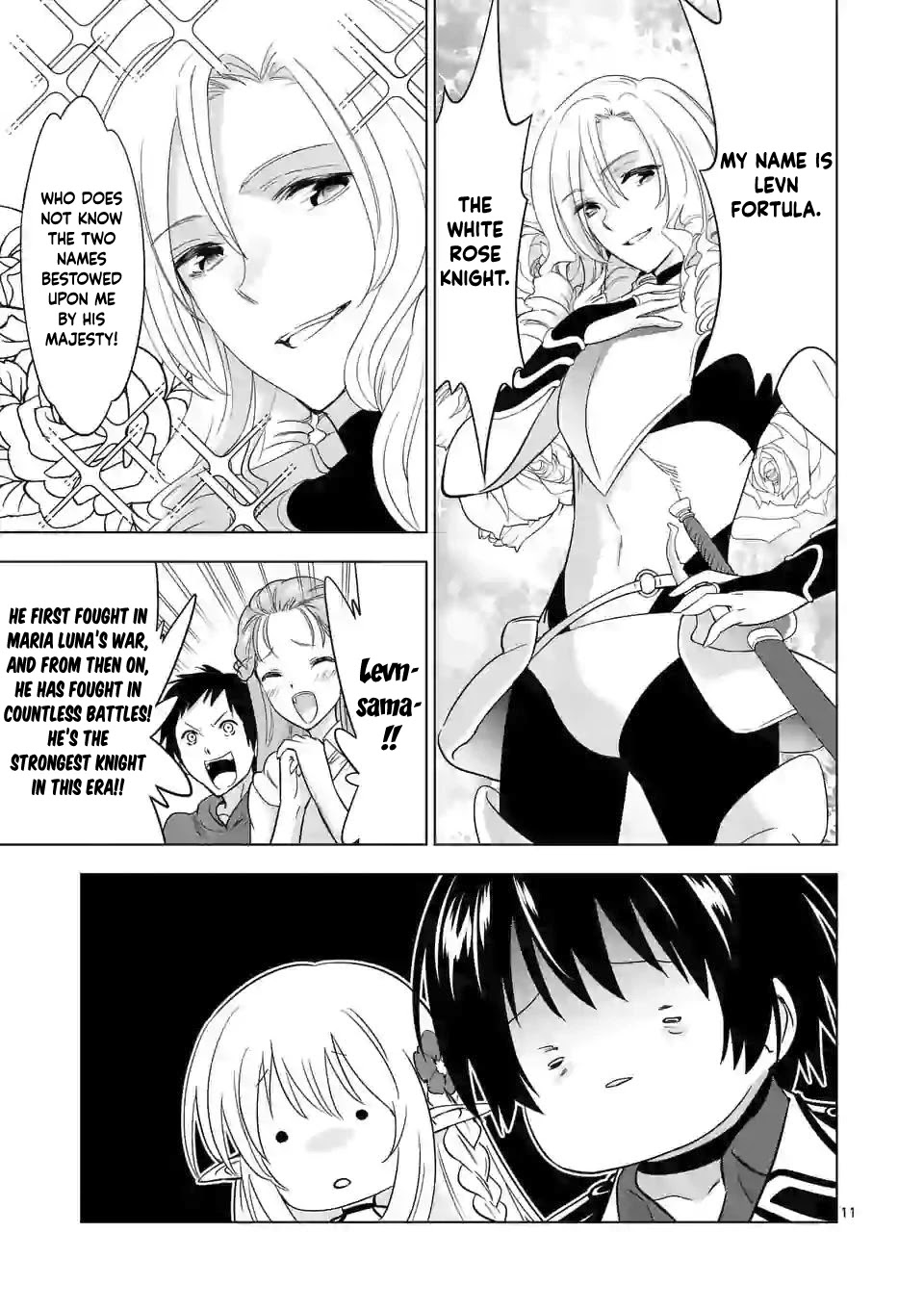 Shijou Saikyou Orc-san no Tanoshii Tanetsuke Harem Zukuri Chapter 27 page 11 - Chapter 27: Orc-san And The Oracle's Sword