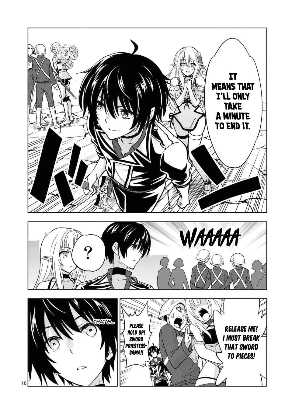 Shijou Saikyou Orc-san no Tanoshii Tanetsuke Harem Zukuri Chapter 28 page 11 - Chapter 28: Orc-san And The Duel