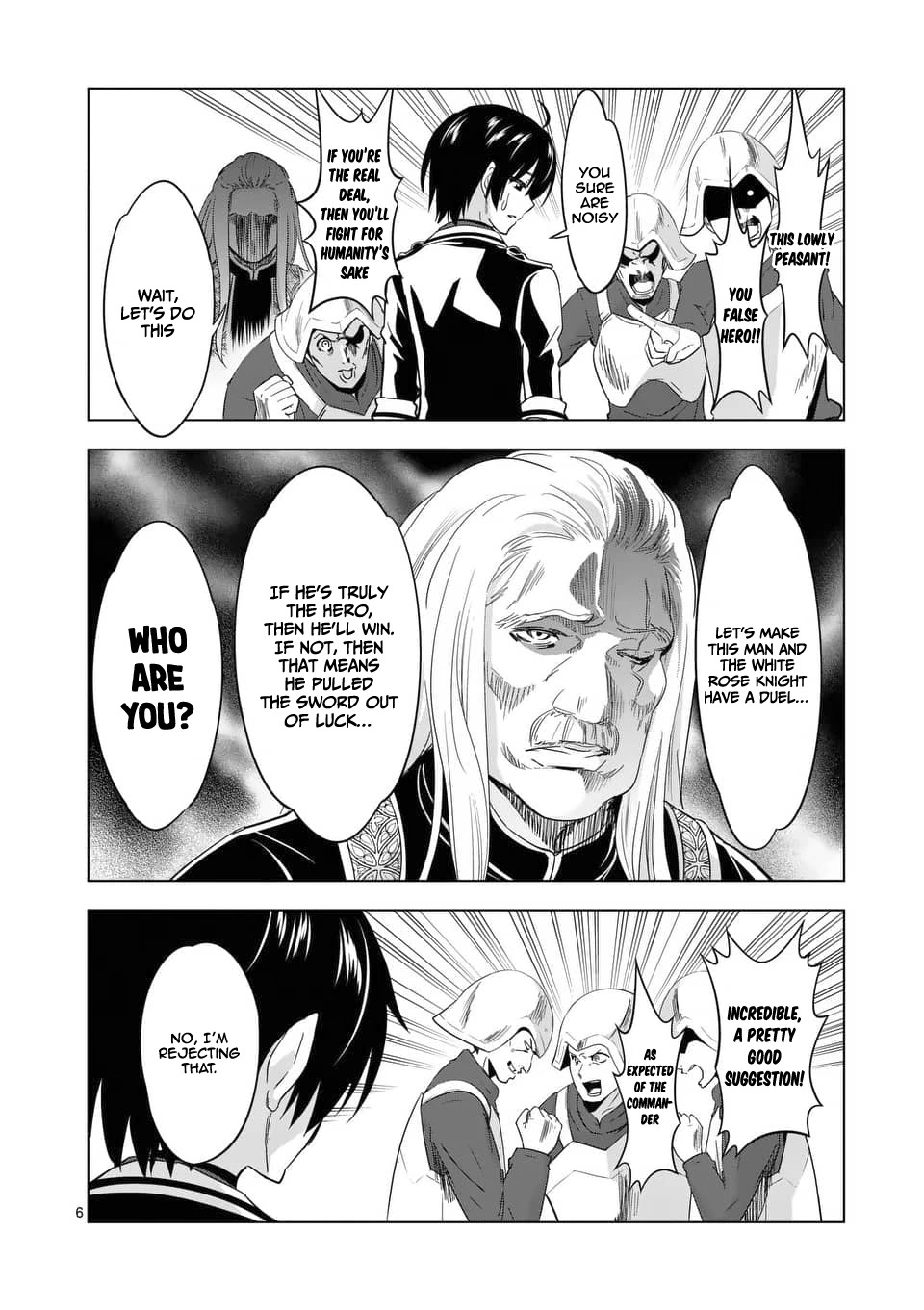 Shijou Saikyou Orc-san no Tanoshii Tanetsuke Harem Zukuri Chapter 28 page 7 - Chapter 28: Orc-san And The Duel