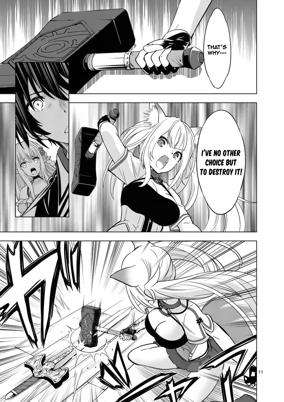 Shijou Saikyou Orc-san no Tanoshii Tanetsuke Harem Zukuri Chapter 29.1 page 12 - Chapter 29.1: Orc-san's Lesson