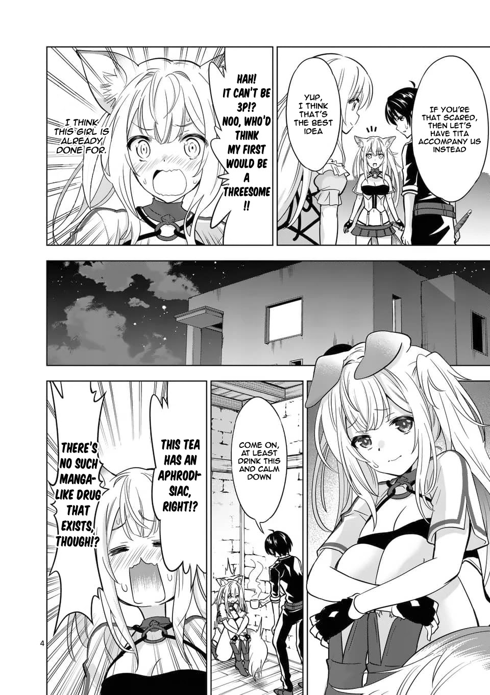 Shijou Saikyou Orc-san no Tanoshii Tanetsuke Harem Zukuri Chapter 29.1 page 5 - Chapter 29.1: Orc-san's Lesson