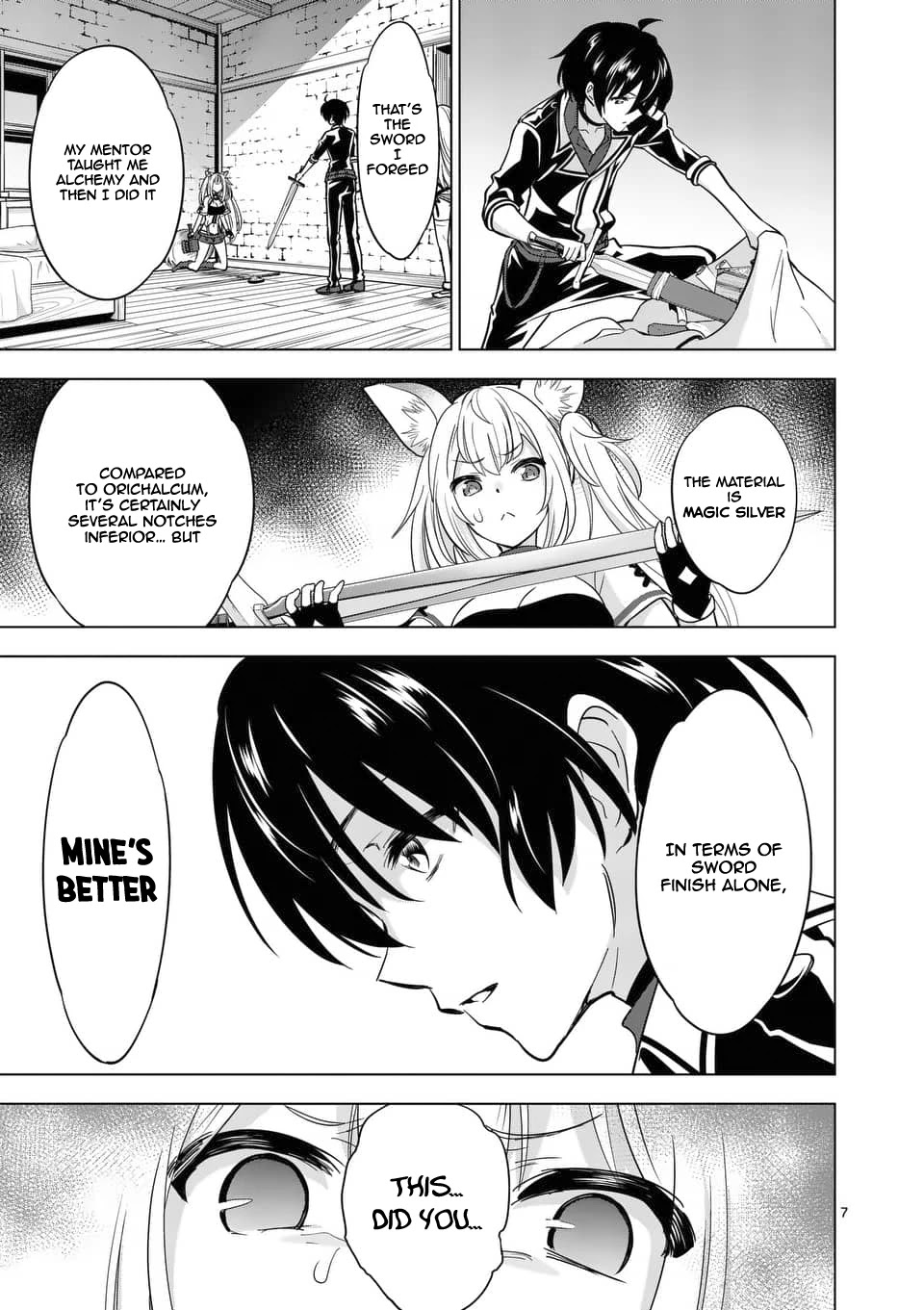 Shijou Saikyou Orc-san no Tanoshii Tanetsuke Harem Zukuri Chapter 29.1 page 8 - Chapter 29.1: Orc-san's Lesson