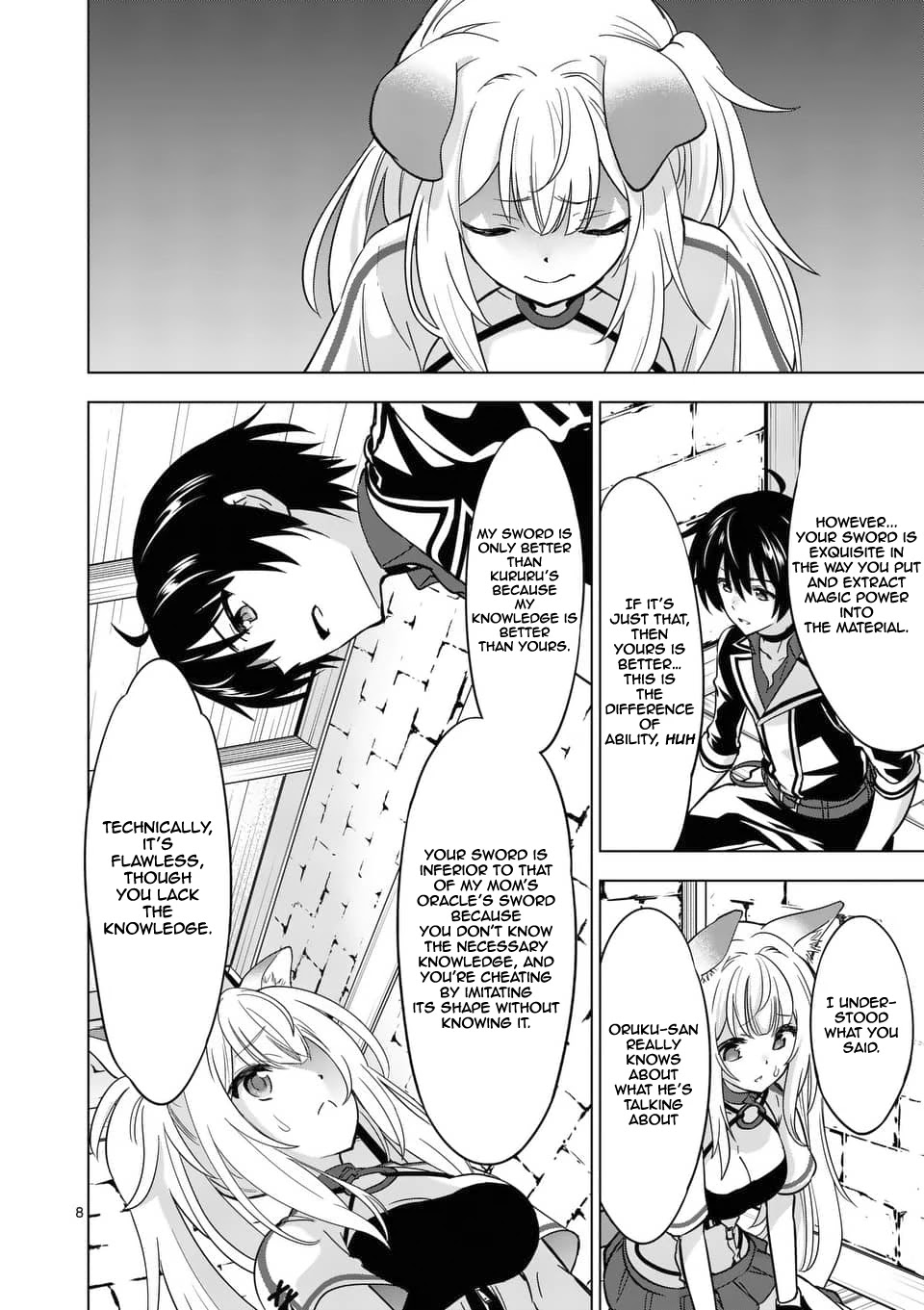 Shijou Saikyou Orc-san no Tanoshii Tanetsuke Harem Zukuri Chapter 29.1 page 9 - Chapter 29.1: Orc-san's Lesson