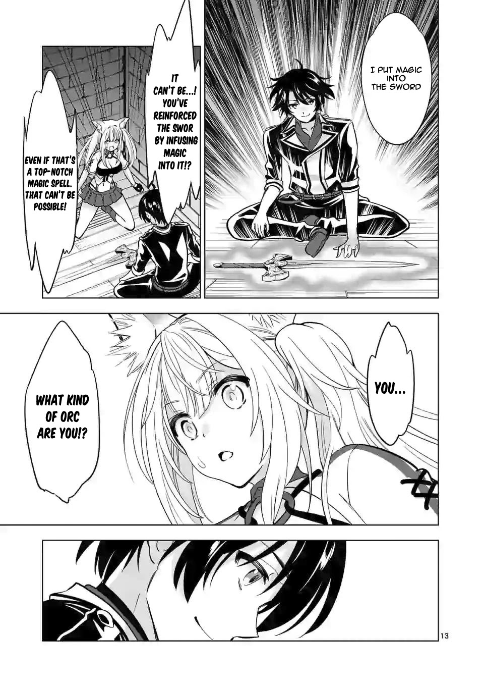 Shijou Saikyou Orc-san no Tanoshii Tanetsuke Harem Zukuri Chapter 29.2 page 3 - Chapter 29.2