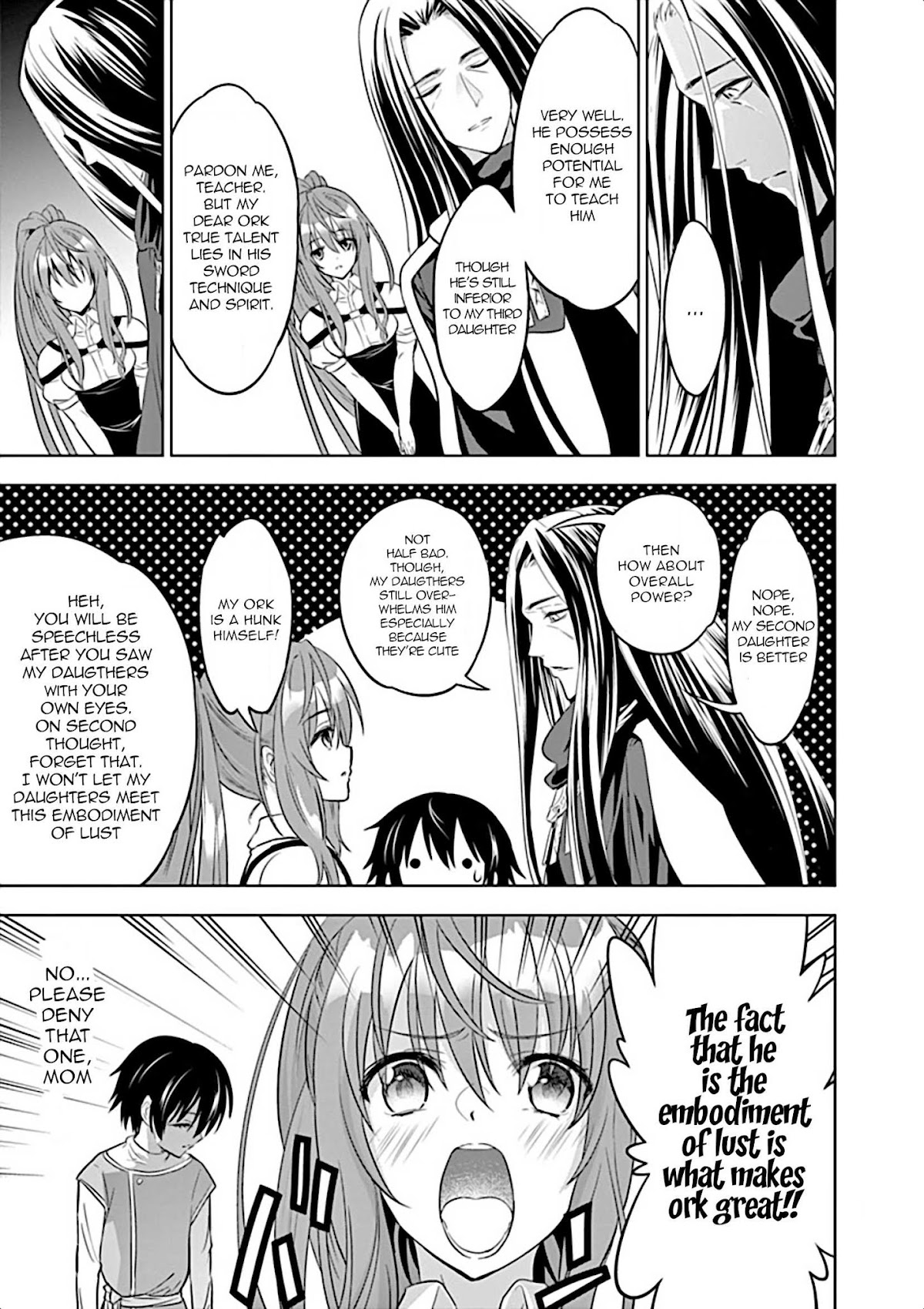 Shijou Saikyou Orc-san no Tanoshii Tanetsuke Harem Zukuri Chapter 3 page 18 - Chapter 3