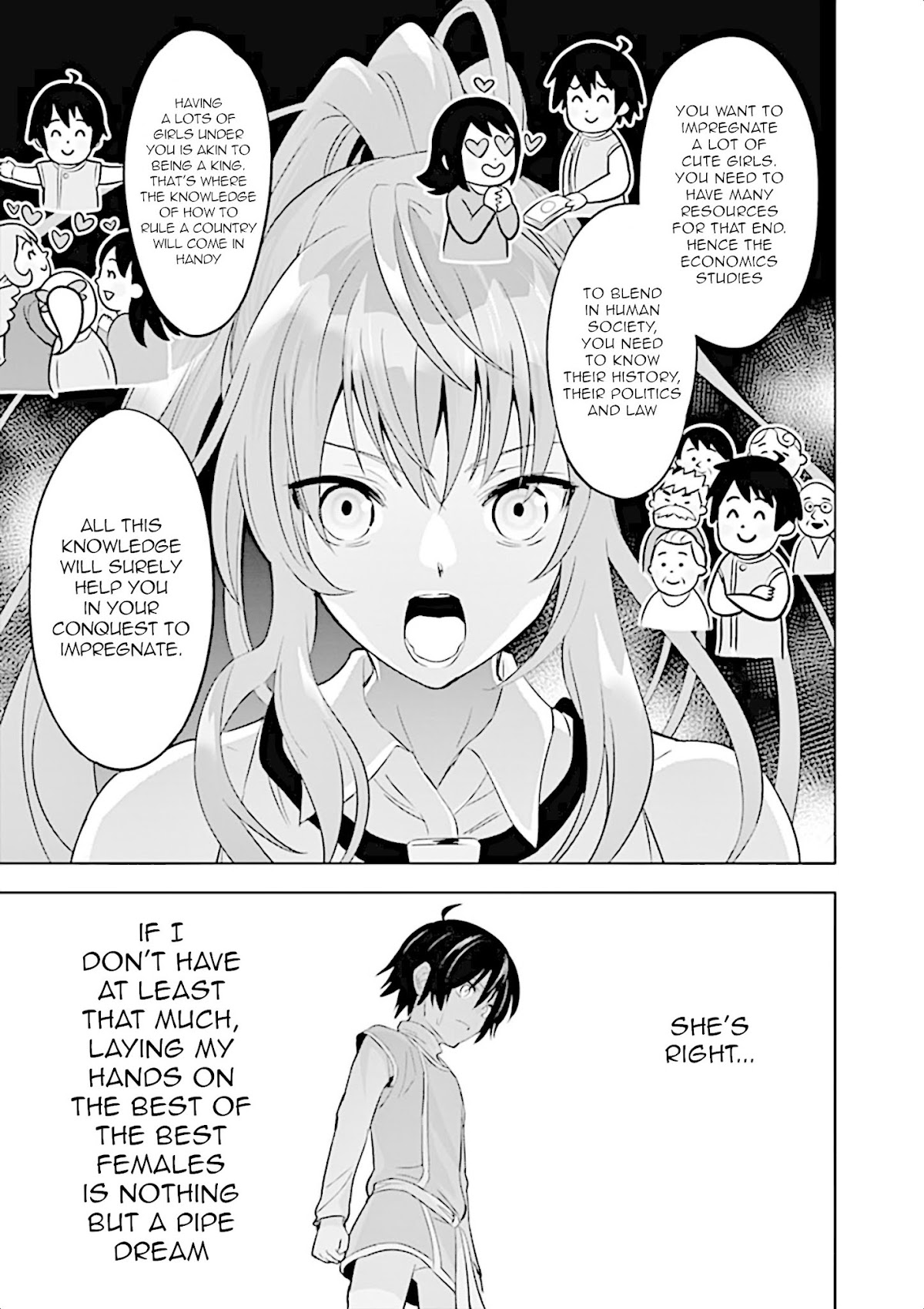Shijou Saikyou Orc-san no Tanoshii Tanetsuke Harem Zukuri Chapter 3 page 20 - Chapter 3