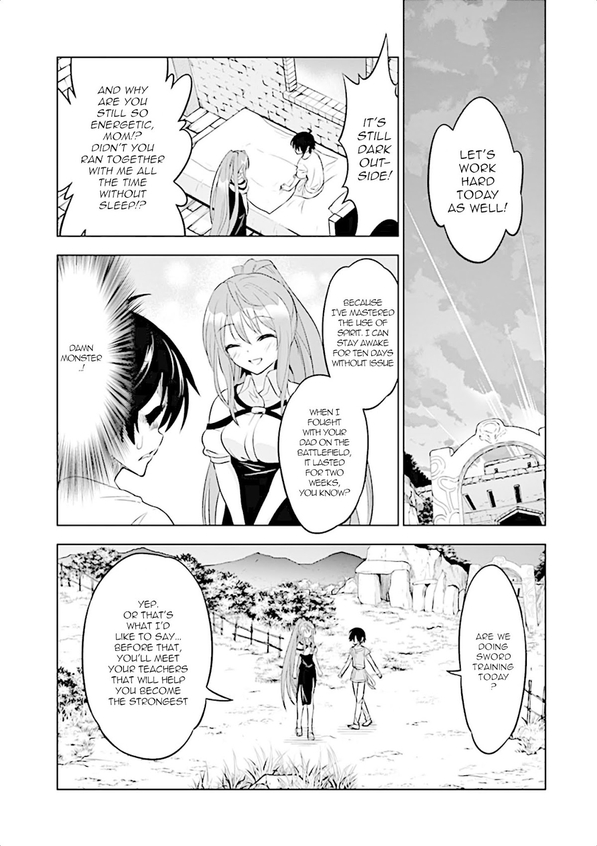 Shijou Saikyou Orc-san no Tanoshii Tanetsuke Harem Zukuri Chapter 3 page 3 - Chapter 3