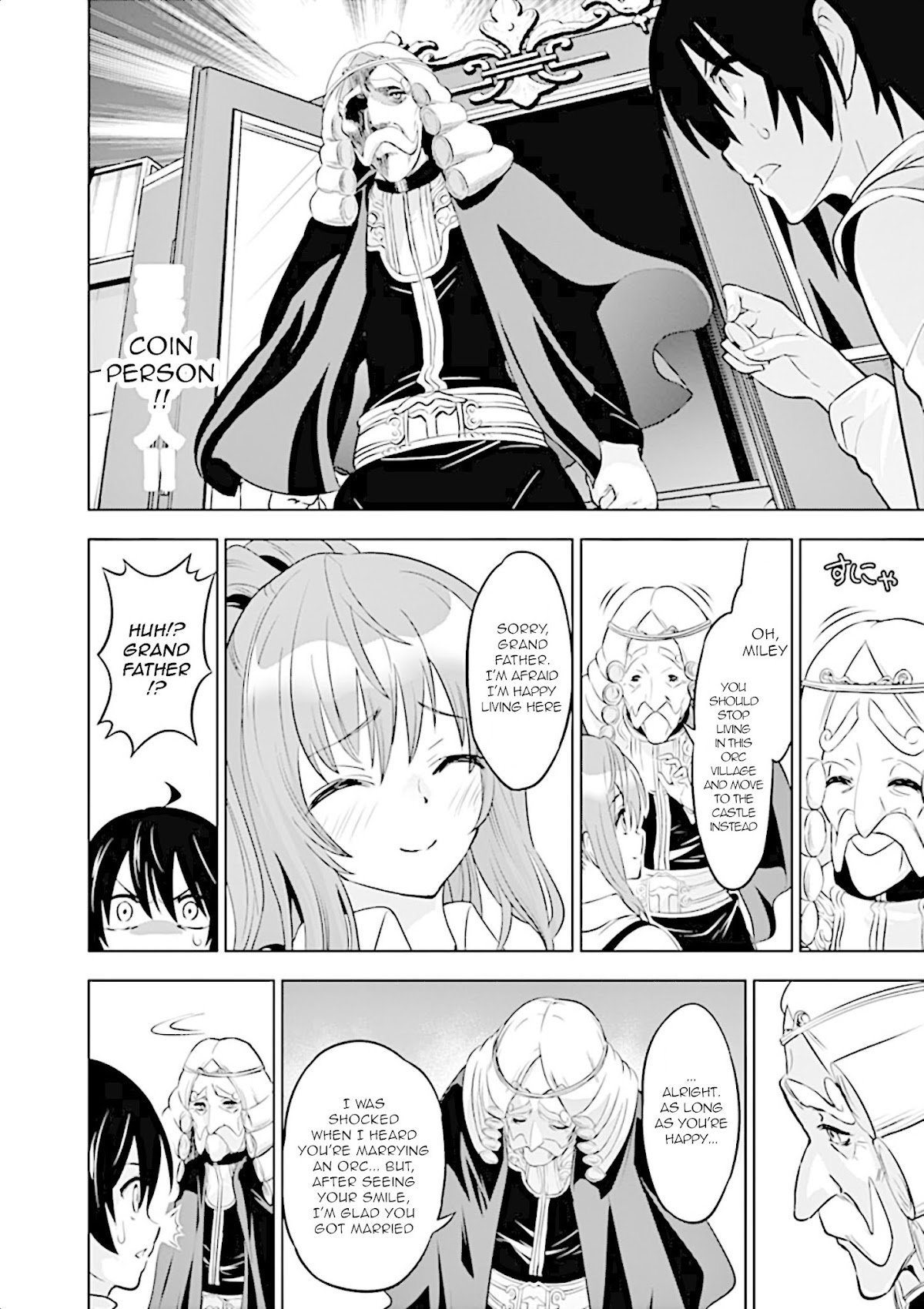 Shijou Saikyou Orc-san no Tanoshii Tanetsuke Harem Zukuri Chapter 3 page 9 - Chapter 3