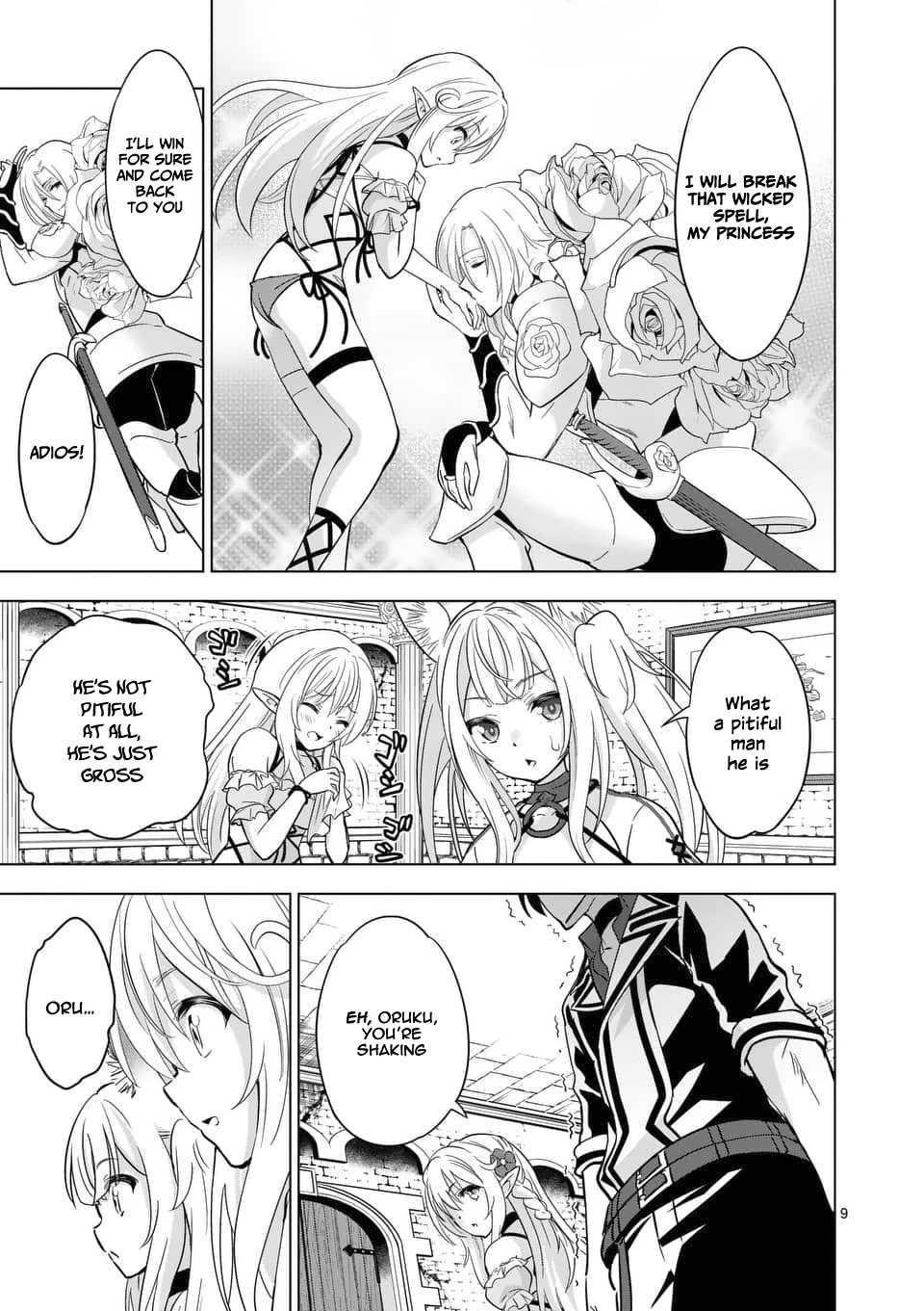Shijou Saikyou Orc-san no Tanoshii Tanetsuke Harem Zukuri Chapter 30 page 10 - Chapter 30: Orc-san's Passion