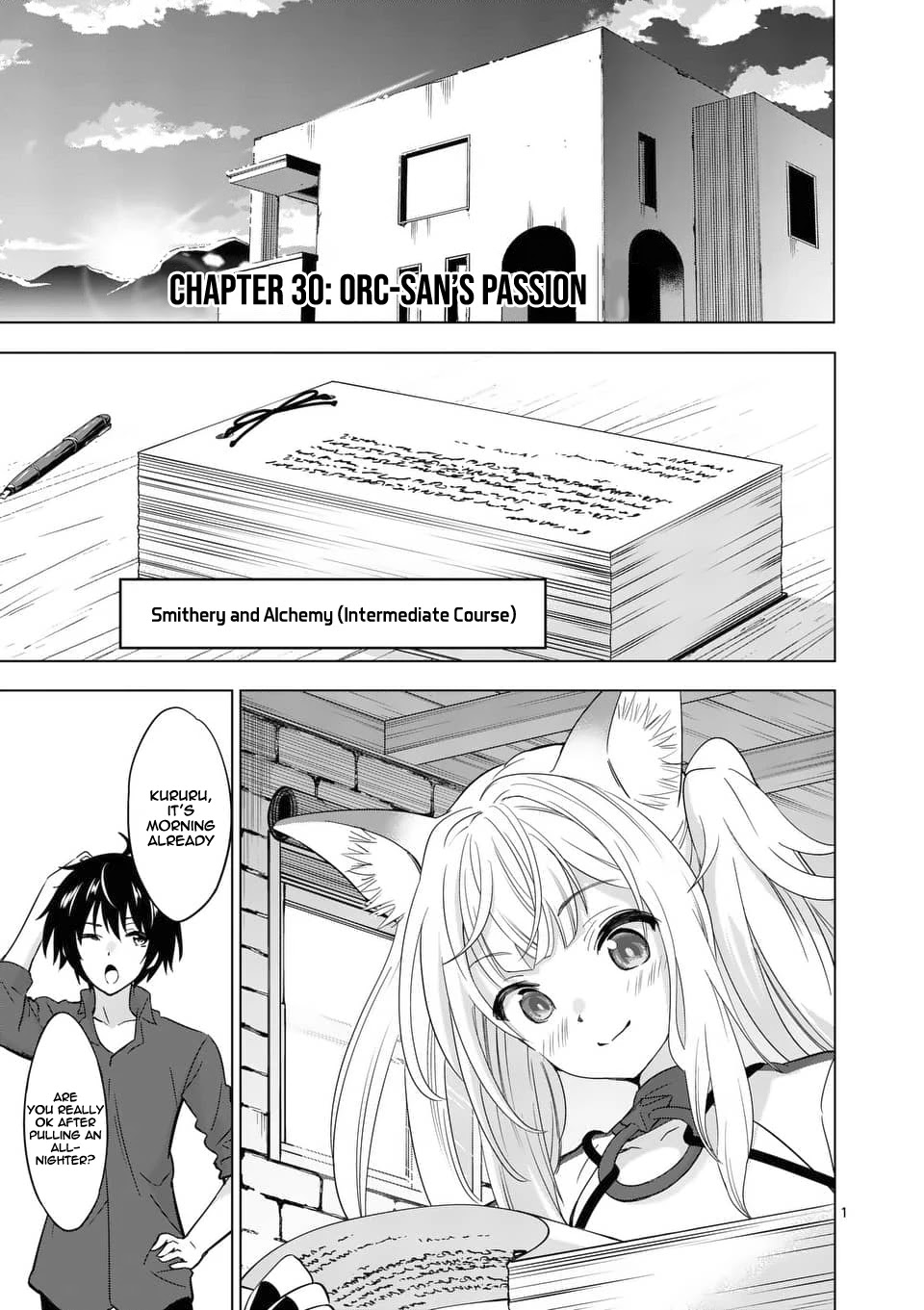 Shijou Saikyou Orc-san no Tanoshii Tanetsuke Harem Zukuri Chapter 30 page 2 - Chapter 30: Orc-san's Passion