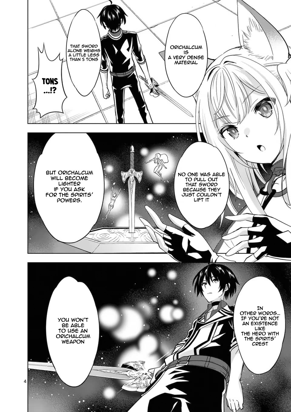 Shijou Saikyou Orc-san no Tanoshii Tanetsuke Harem Zukuri Chapter 31 page 5 - Chapter 31: Orc-san's Swordsmanship