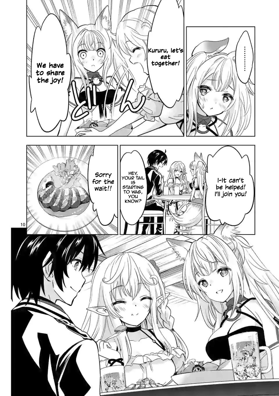 Shijou Saikyou Orc-san no Tanoshii Tanetsuke Harem Zukuri Chapter 32 page 11 - Chapter 32: Orc-san's Victory Celebration