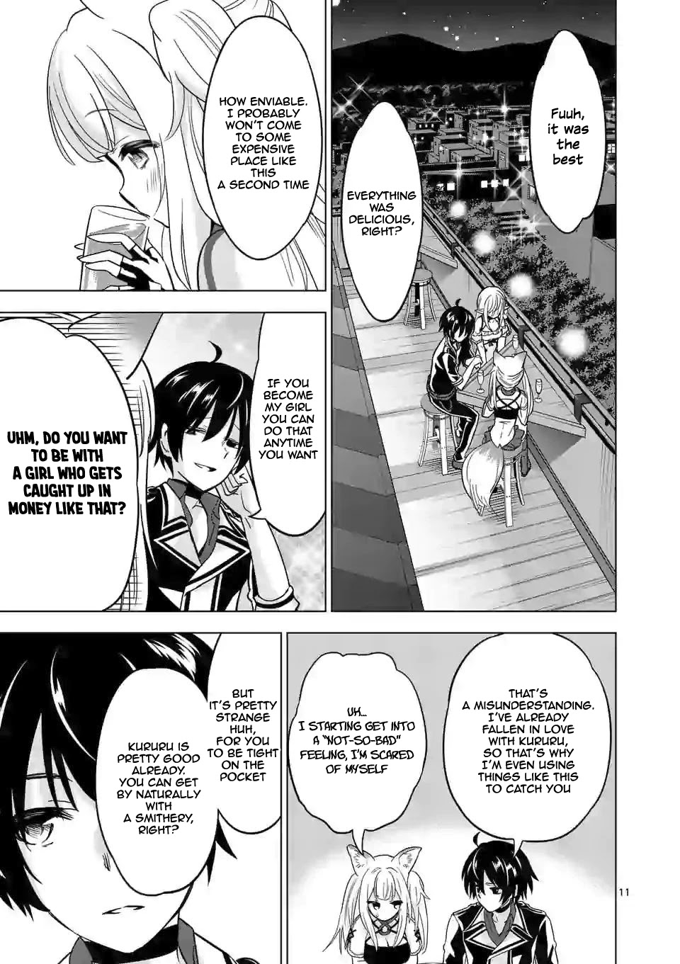 Shijou Saikyou Orc-san no Tanoshii Tanetsuke Harem Zukuri Chapter 32 page 12 - Chapter 32: Orc-san's Victory Celebration