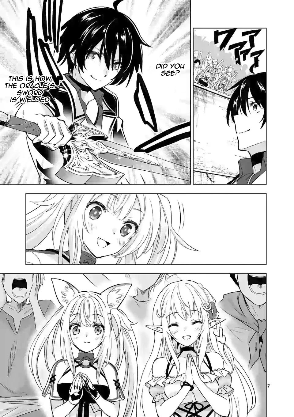 Shijou Saikyou Orc-san no Tanoshii Tanetsuke Harem Zukuri Chapter 32 page 8 - Chapter 32: Orc-san's Victory Celebration