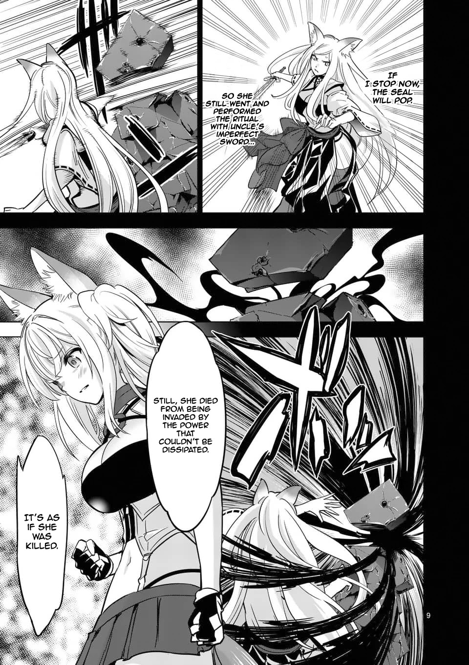 Shijou Saikyou Orc-san no Tanoshii Tanetsuke Harem Zukuri Chapter 33 page 10 - Chapter 33: Orc-san And Kitsune-san's Sad Memories