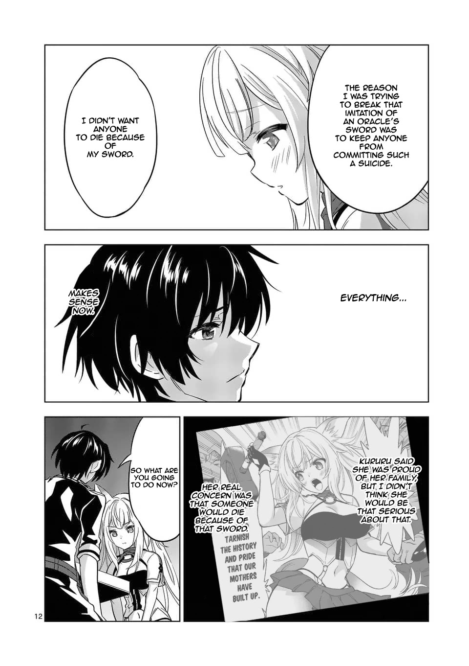 Shijou Saikyou Orc-san no Tanoshii Tanetsuke Harem Zukuri Chapter 33 page 13 - Chapter 33: Orc-san And Kitsune-san's Sad Memories