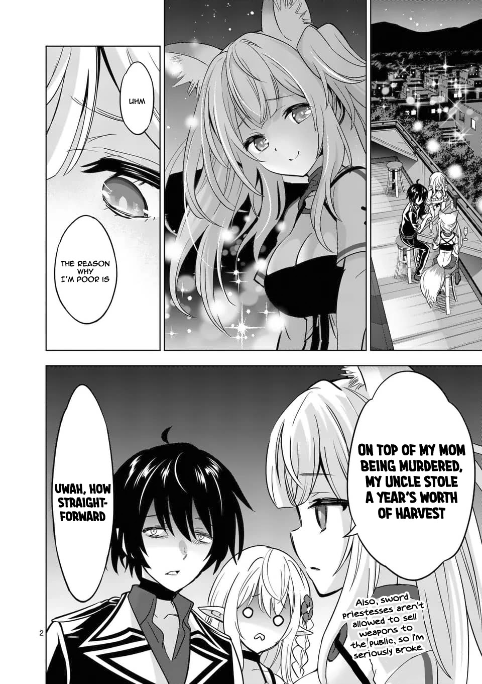Shijou Saikyou Orc-san no Tanoshii Tanetsuke Harem Zukuri Chapter 33 page 3 - Chapter 33: Orc-san And Kitsune-san's Sad Memories