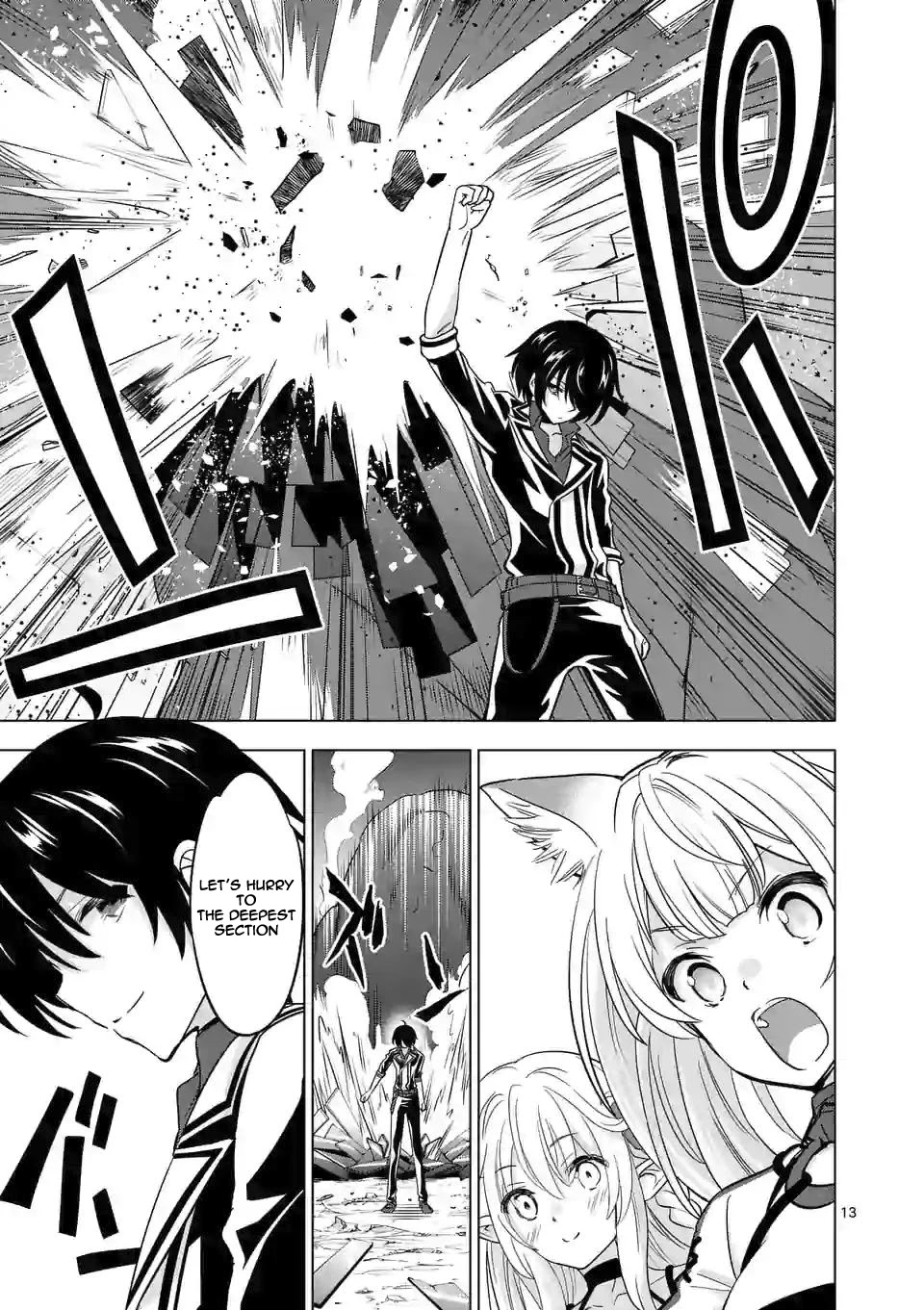 Shijou Saikyou Orc-san no Tanoshii Tanetsuke Harem Zukuri Chapter 34 page 14 - Chapter 34: Orc-san And Orichalcum Digging