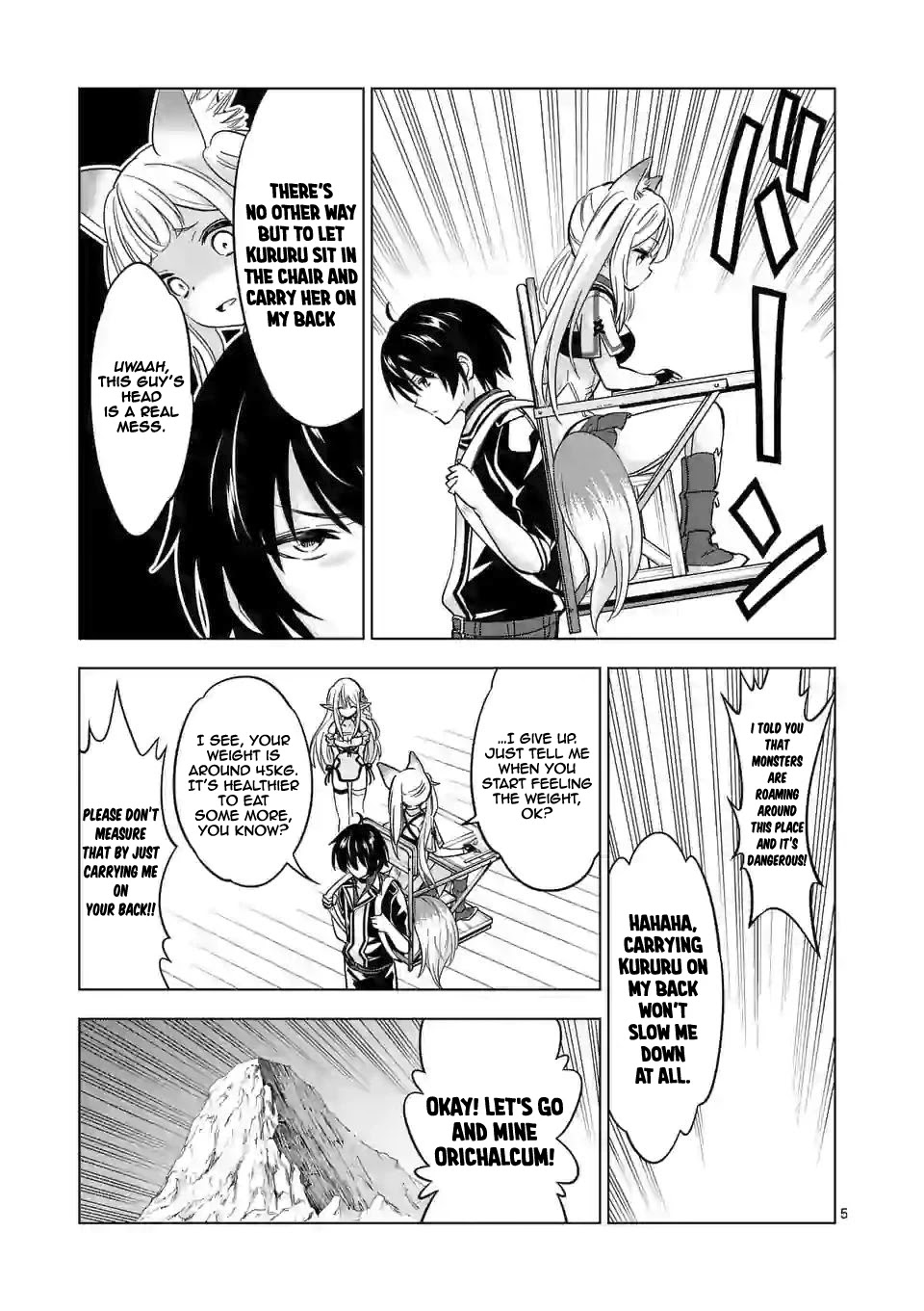 Shijou Saikyou Orc-san no Tanoshii Tanetsuke Harem Zukuri Chapter 34 page 6 - Chapter 34: Orc-san And Orichalcum Digging