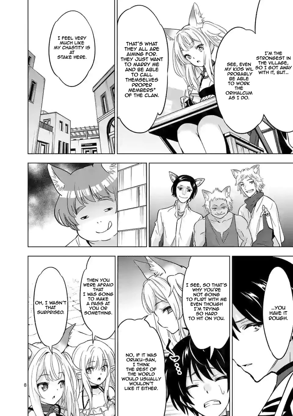 Shijou Saikyou Orc-san no Tanoshii Tanetsuke Harem Zukuri Chapter 34 page 9 - Chapter 34: Orc-san And Orichalcum Digging