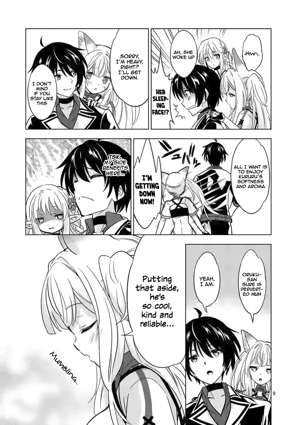 Shijou Saikyou Orc-san no Tanoshii Tanetsuke Harem Zukuri Chapter 35 page 10 - Chapter 35: Orc-san And Hearts Distance