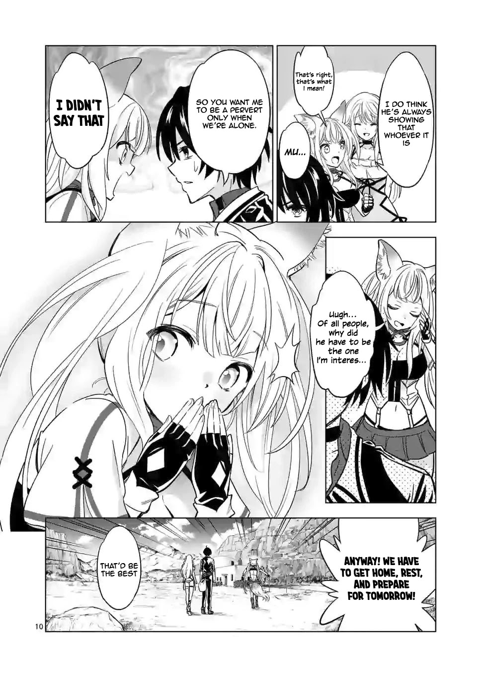 Shijou Saikyou Orc-san no Tanoshii Tanetsuke Harem Zukuri Chapter 35 page 11 - Chapter 35: Orc-san And Hearts Distance