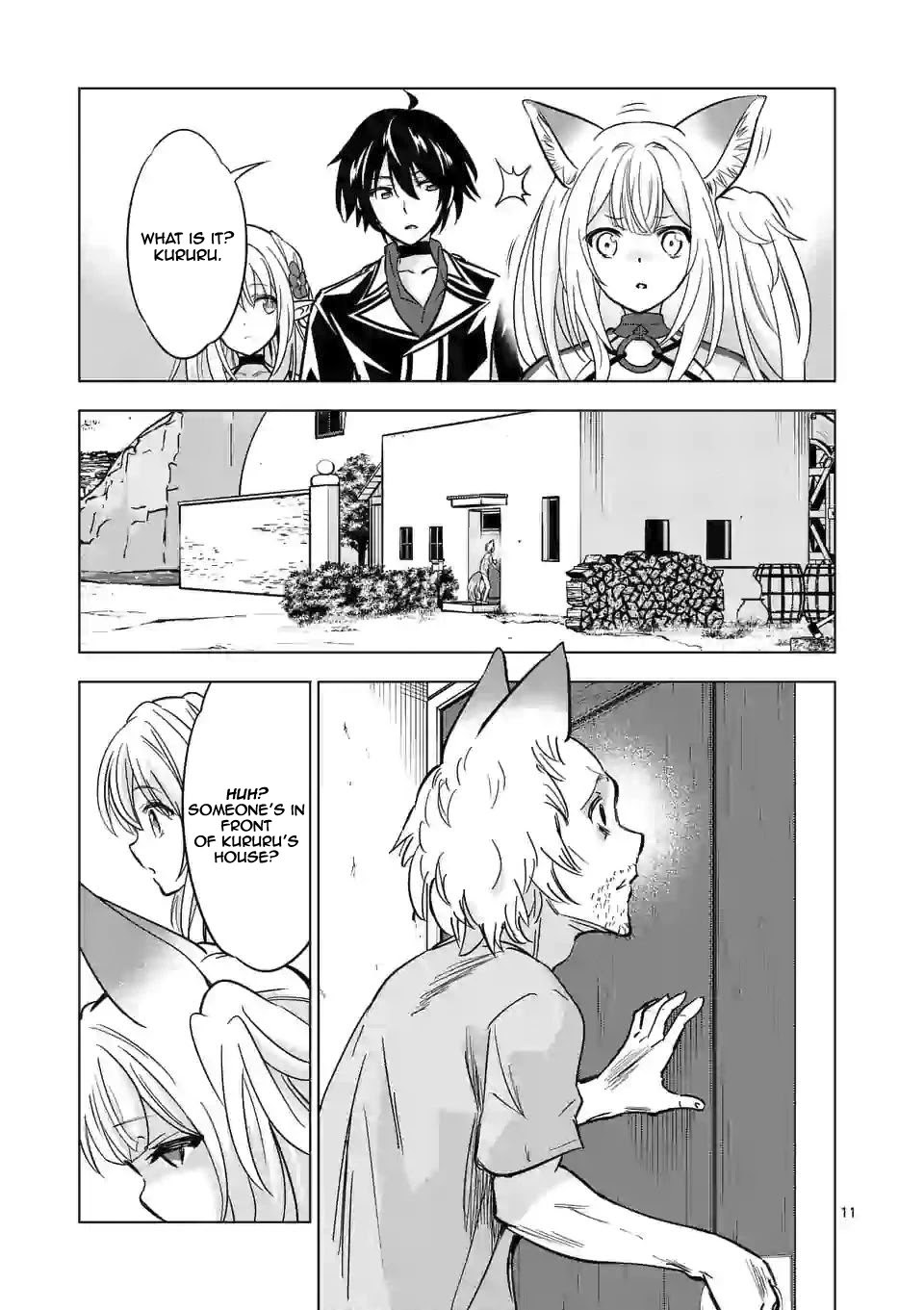 Shijou Saikyou Orc-san no Tanoshii Tanetsuke Harem Zukuri Chapter 35 page 12 - Chapter 35: Orc-san And Hearts Distance