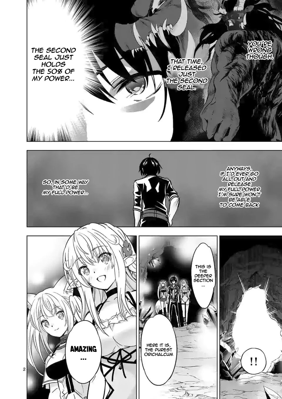 Shijou Saikyou Orc-san no Tanoshii Tanetsuke Harem Zukuri Chapter 35 page 3 - Chapter 35: Orc-san And Hearts Distance