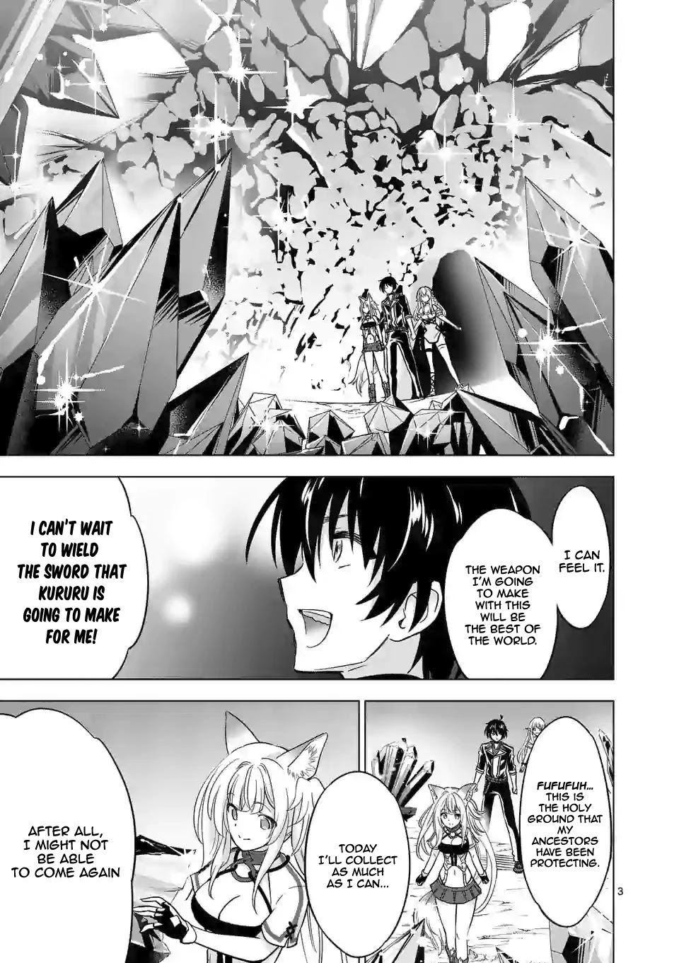 Shijou Saikyou Orc-san no Tanoshii Tanetsuke Harem Zukuri Chapter 35 page 4 - Chapter 35: Orc-san And Hearts Distance