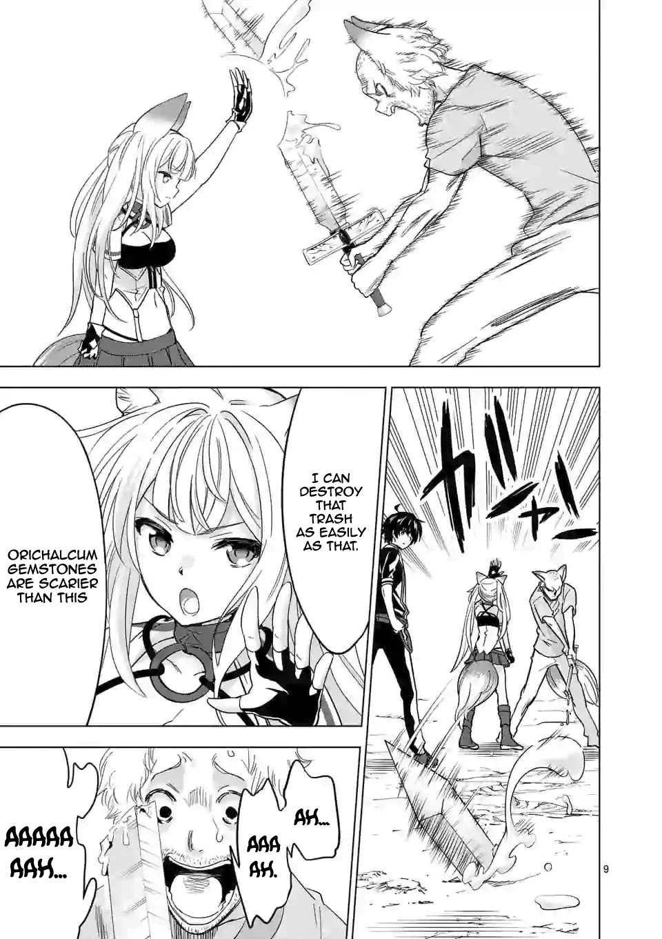 Shijou Saikyou Orc-san no Tanoshii Tanetsuke Harem Zukuri Chapter 36.1 page 10 - Chapter 36.1: Orc-san's Angel and Demon