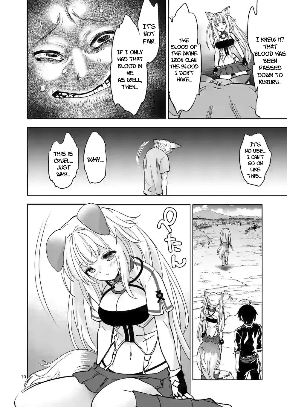 Shijou Saikyou Orc-san no Tanoshii Tanetsuke Harem Zukuri Chapter 36.1 page 11 - Chapter 36.1: Orc-san's Angel and Demon