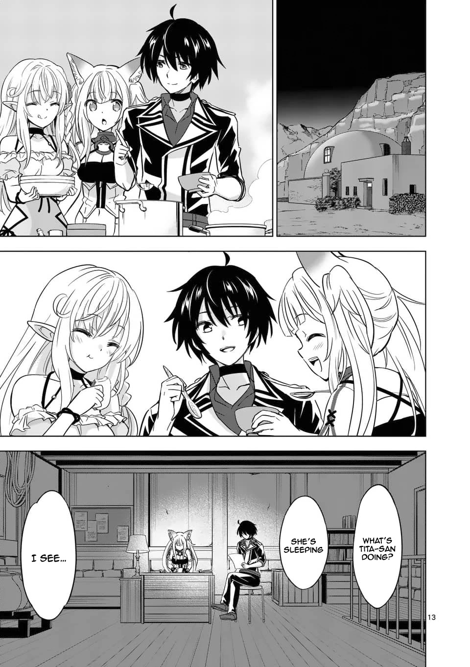 Shijou Saikyou Orc-san no Tanoshii Tanetsuke Harem Zukuri Chapter 36.2 page 2 - Chapter 36.2