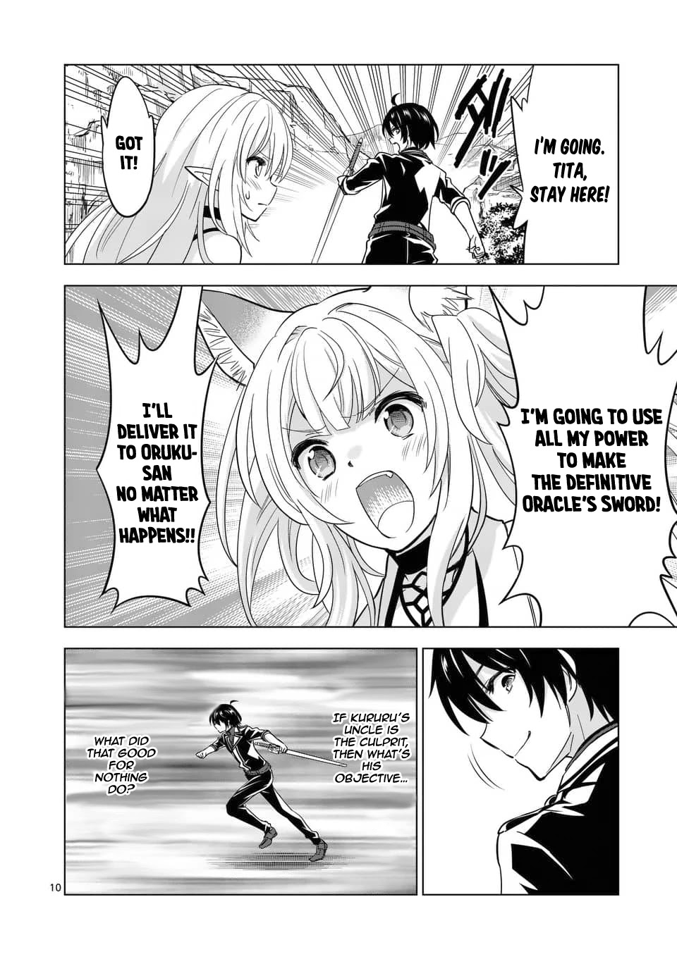 Shijou Saikyou Orc-san no Tanoshii Tanetsuke Harem Zukuri Chapter 37 page 10 - Chapter 37: Orc-san And Kuruku's Ceremonial Dress