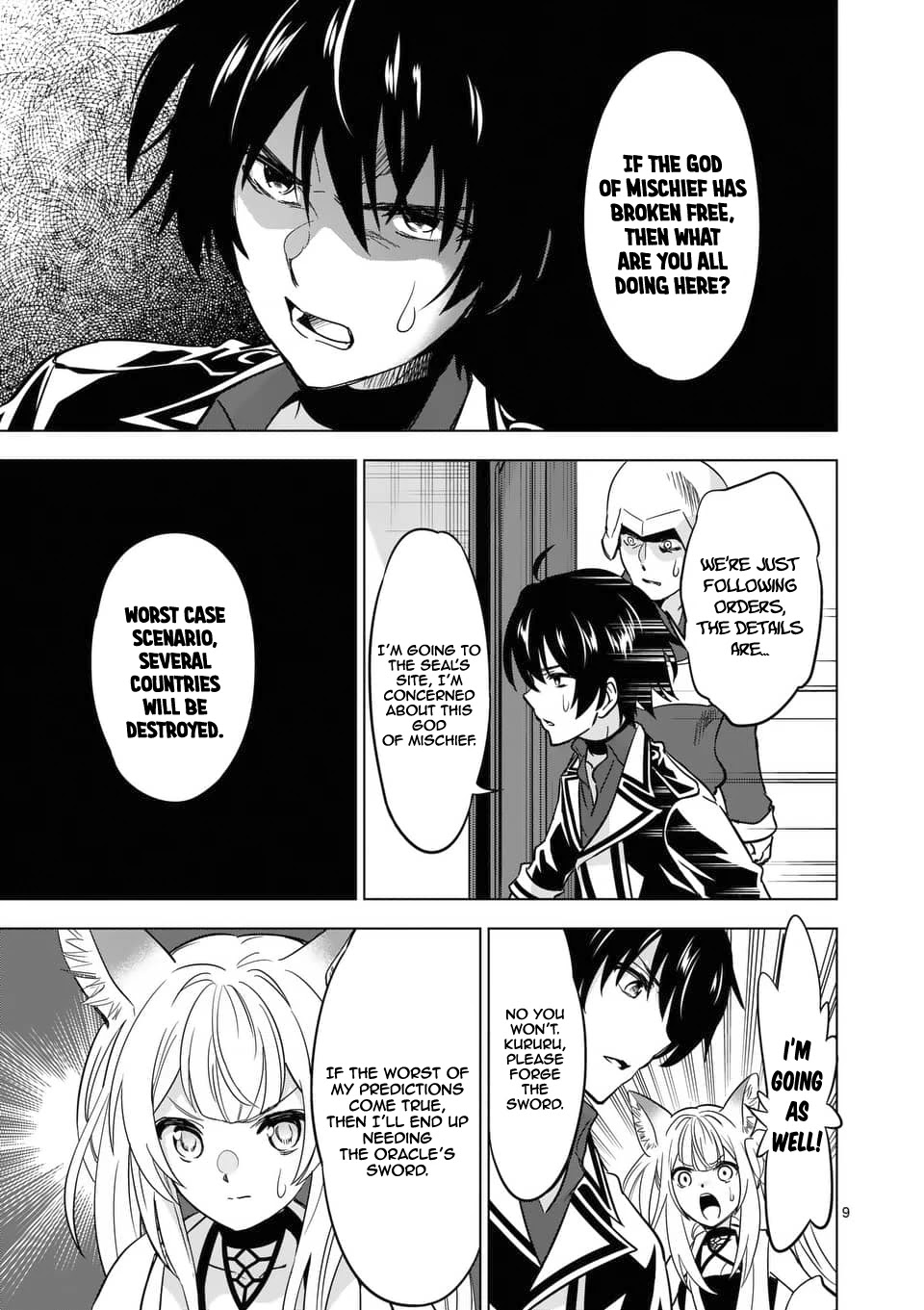 Shijou Saikyou Orc-san no Tanoshii Tanetsuke Harem Zukuri Chapter 37 page 9 - Chapter 37: Orc-san And Kuruku's Ceremonial Dress