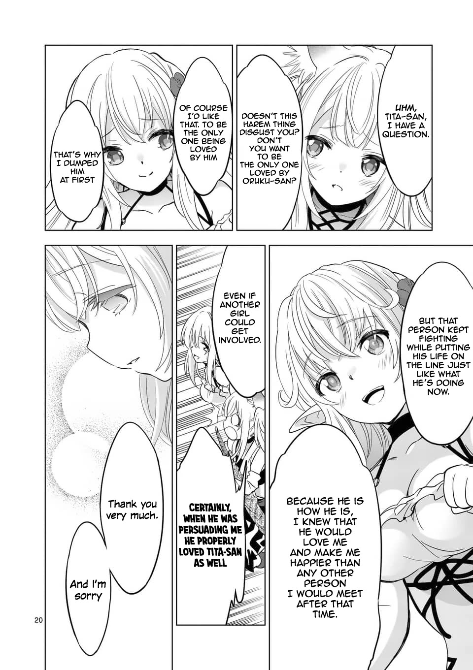 Shijou Saikyou Orc-san no Tanoshii Tanetsuke Harem Zukuri Chapter 38.2 page 10 - Chapter 38.2