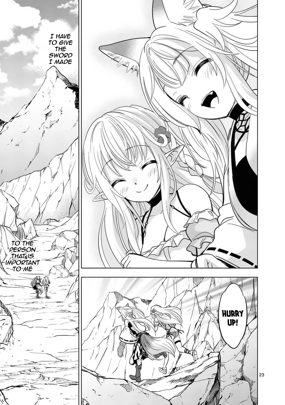Shijou Saikyou Orc-san no Tanoshii Tanetsuke Harem Zukuri Chapter 38.2 page 13 - Chapter 38.2