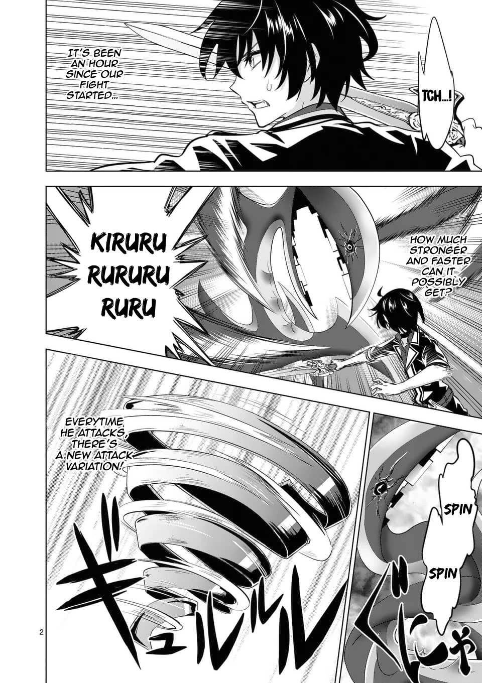 Shijou Saikyou Orc-san no Tanoshii Tanetsuke Harem Zukuri Chapter 39.1 page 3 - Chapter 39.1: Orc-san And The Oracle's Sword