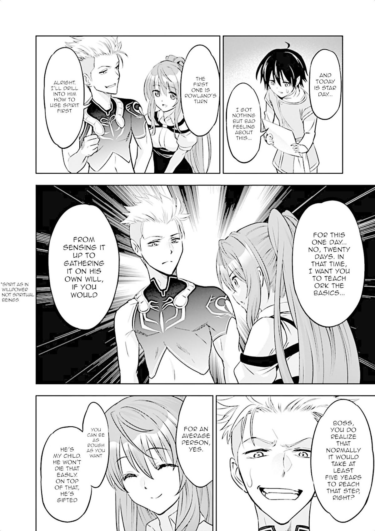 Shijou Saikyou Orc-san no Tanoshii Tanetsuke Harem Zukuri Chapter 4 page 3 - Chapter 4: Martial arts king Rowland's training