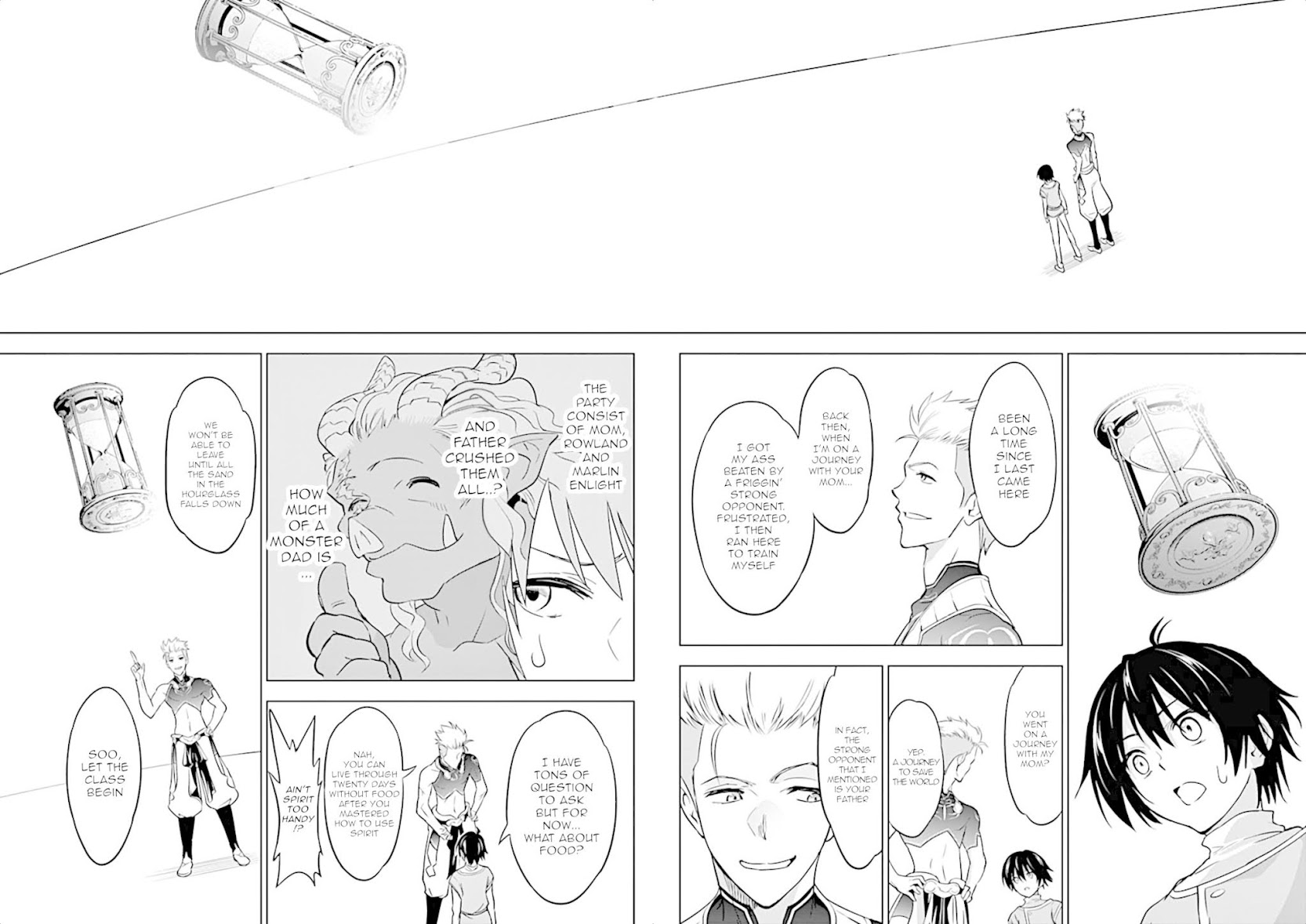 Shijou Saikyou Orc-san no Tanoshii Tanetsuke Harem Zukuri Chapter 4 page 5 - Chapter 4: Martial arts king Rowland's training