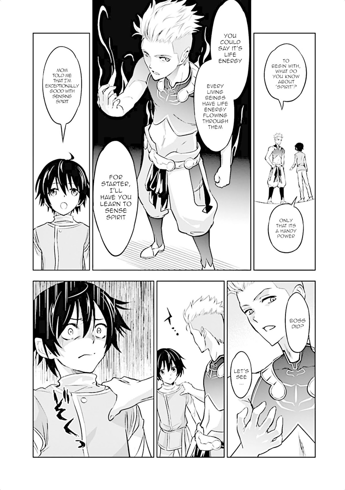 Shijou Saikyou Orc-san no Tanoshii Tanetsuke Harem Zukuri Chapter 4 page 6 - Chapter 4: Martial arts king Rowland's training
