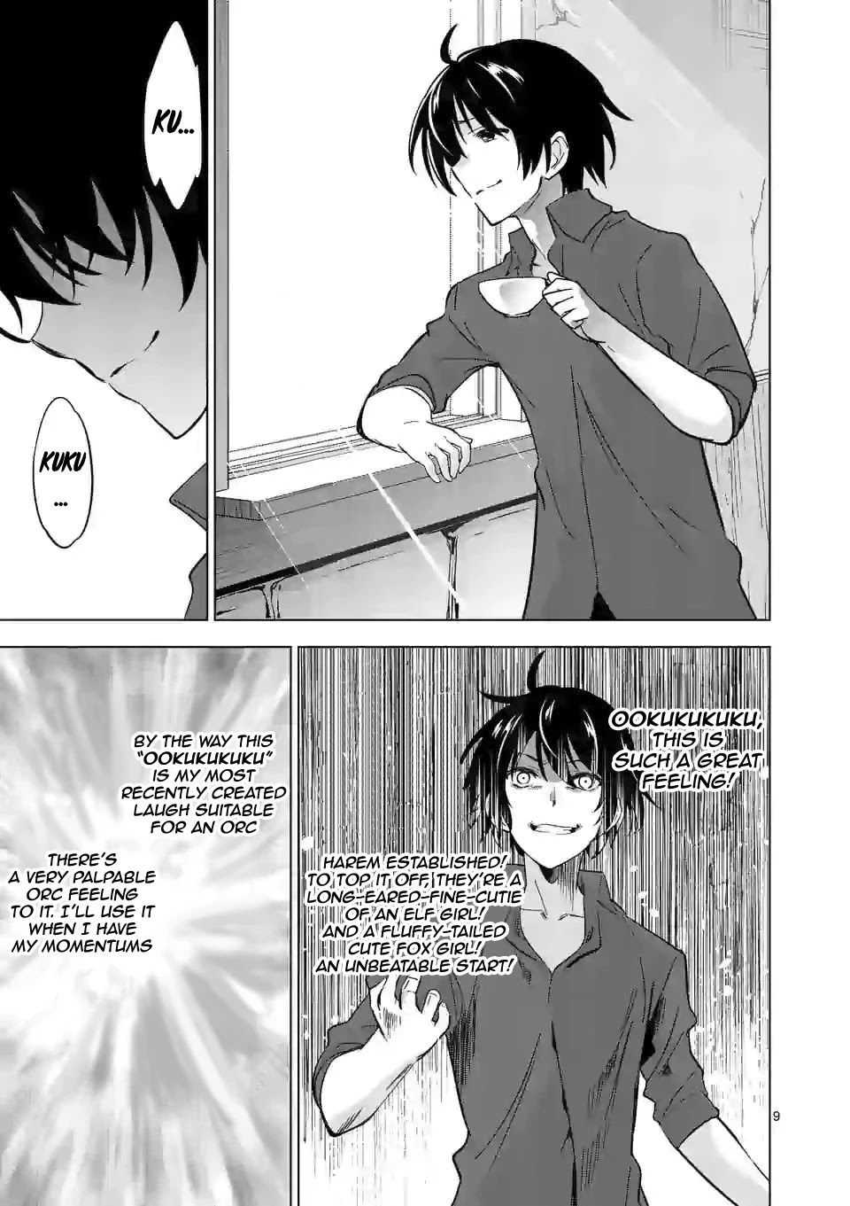 Shijou Saikyou Orc-san no Tanoshii Tanetsuke Harem Zukuri Chapter 40 page 10 - Chapter 40: The Kitsune And The Orc Are United