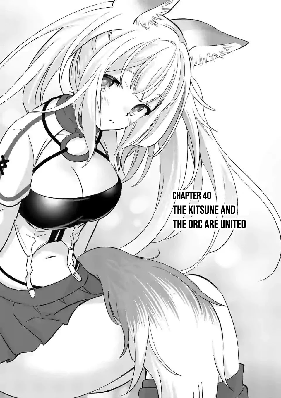 Shijou Saikyou Orc-san no Tanoshii Tanetsuke Harem Zukuri Chapter 40 page 2 - Chapter 40: The Kitsune And The Orc Are United