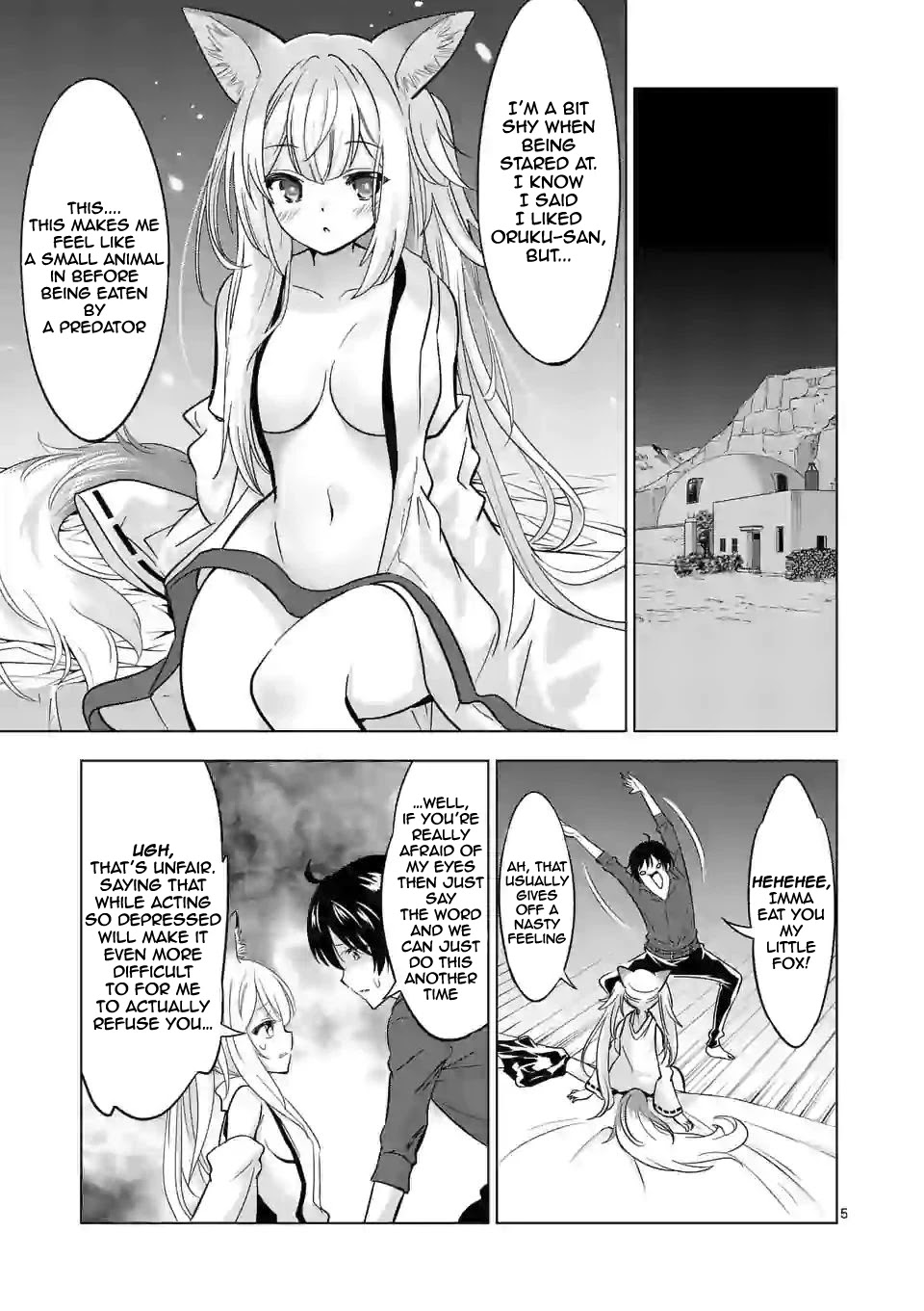 Shijou Saikyou Orc-san no Tanoshii Tanetsuke Harem Zukuri Chapter 40 page 6 - Chapter 40: The Kitsune And The Orc Are United