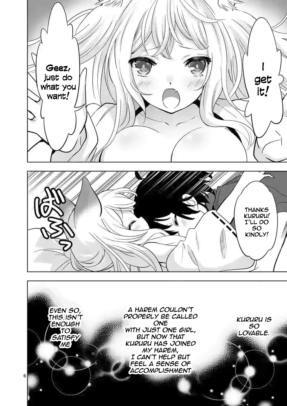Shijou Saikyou Orc-san no Tanoshii Tanetsuke Harem Zukuri Chapter 40 page 7 - Chapter 40: The Kitsune And The Orc Are United