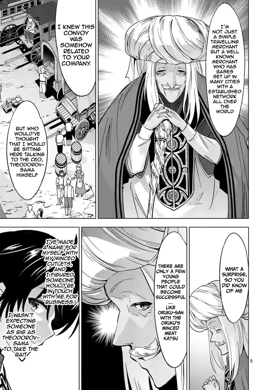 Shijou Saikyou Orc-san no Tanoshii Tanetsuke Harem Zukuri Chapter 41.1 page 10 - Chapter 41.1: Ork-san and the business