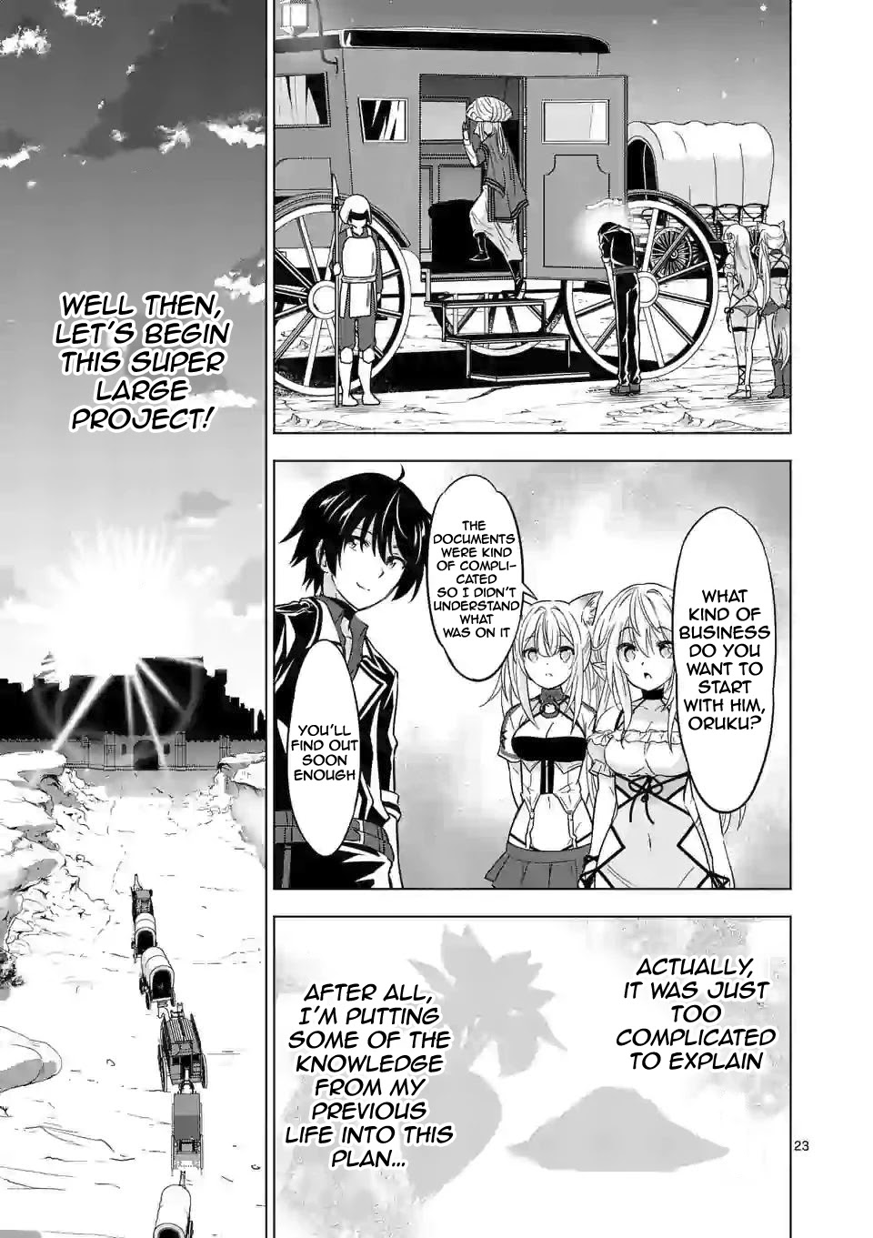 Shijou Saikyou Orc-san no Tanoshii Tanetsuke Harem Zukuri Chapter 41.2 page 13 - Chapter 41.2