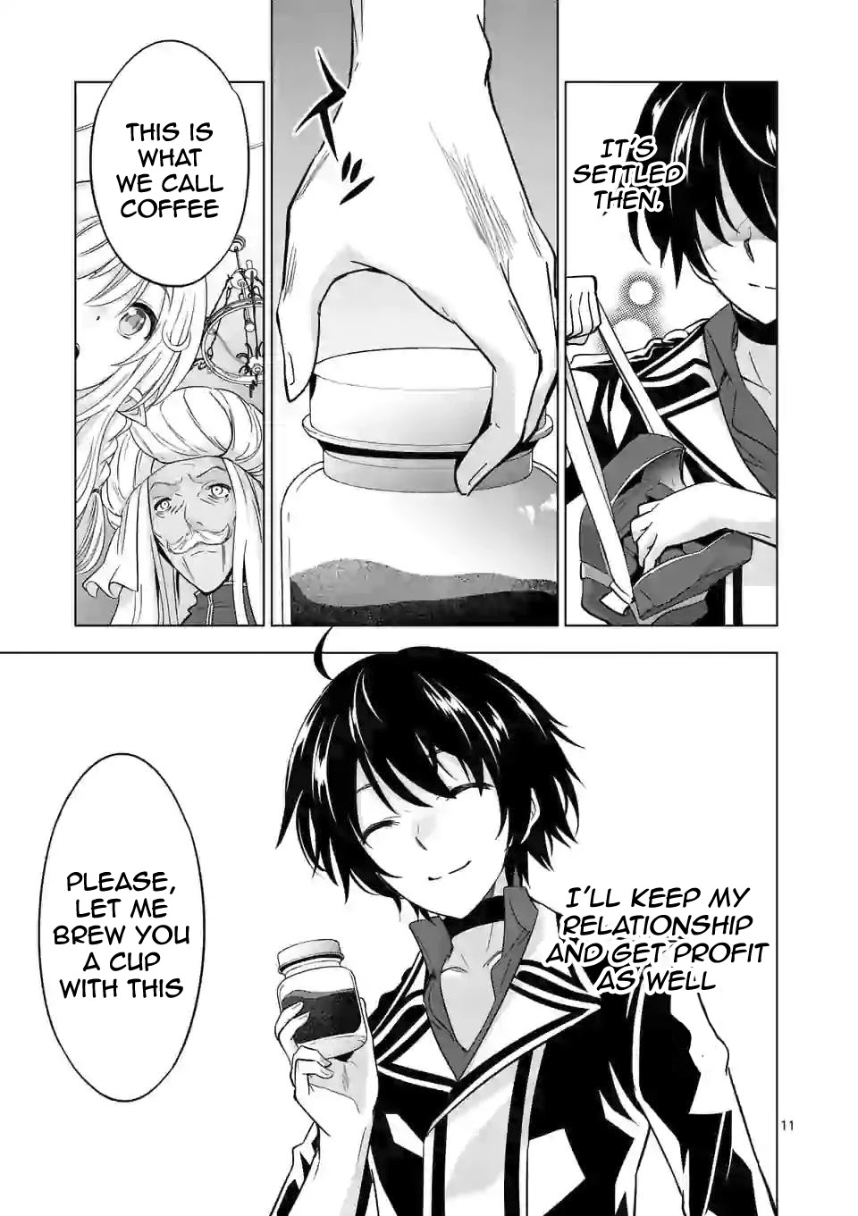 Shijou Saikyou Orc-san no Tanoshii Tanetsuke Harem Zukuri Chapter 42 page 12 - Chapter 42: It isn't true that the blue mountains are a royal gift