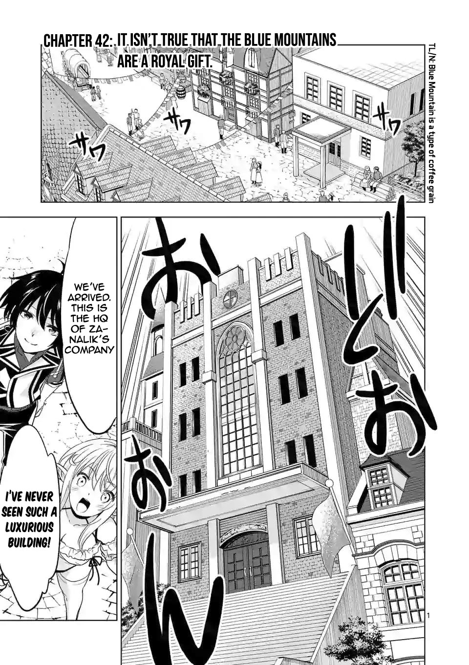Shijou Saikyou Orc-san no Tanoshii Tanetsuke Harem Zukuri Chapter 42 page 2 - Chapter 42: It isn't true that the blue mountains are a royal gift